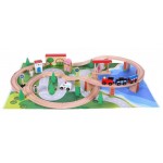 Игровой набор Eco Toys дорога 50 предметов (HJD93949)